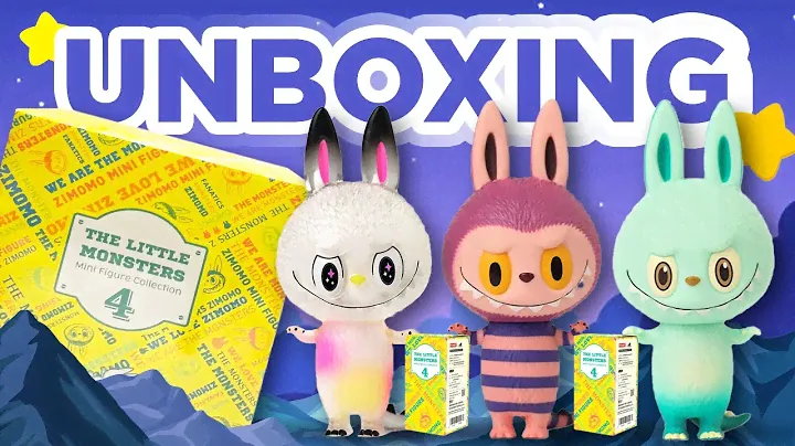 [Unboxing] POP MART - ZIMOMO The Little Monsters 4 | Blind Boxes