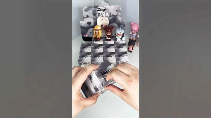 Episode 4: Unboxing Pop Mart’s Zsiga We are so Cute Series Case #popmart #figures #blindbox #cute