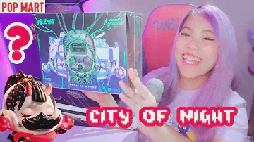Skullpanda City of Night - Pop Mart blind box unboxing 2022