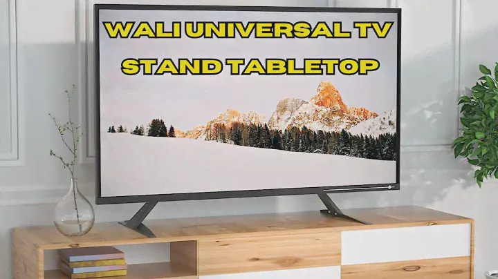 How to Setup The Universal TV Stand Tabletop for 25 To 65 inch TV