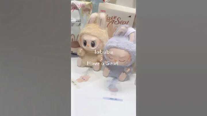 -labubu Have A Seat -bagcharm unboxing #labubu #popmart #bagcharm