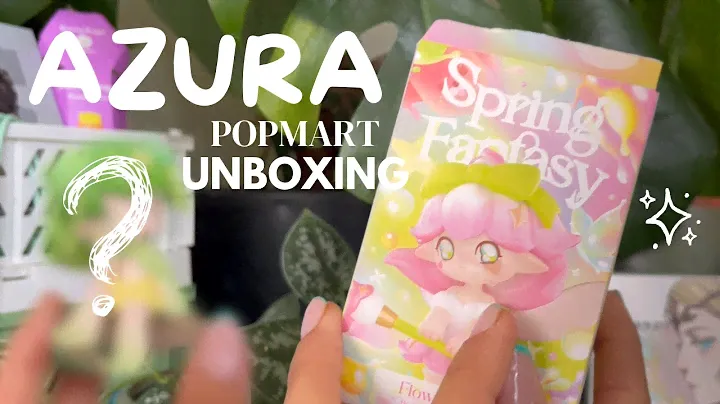 AZURA spring fantasy blind box UNBOXING! Which fairy did I get?! 💚✨