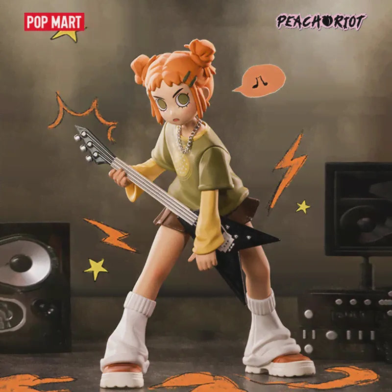 Popmart персик райот подъем серии глухая коробка загадочная коробка игрушки куклы милые Аниме фигурки настольные украшения коллекционный подарок (art.: 3920c451dc37e)-1