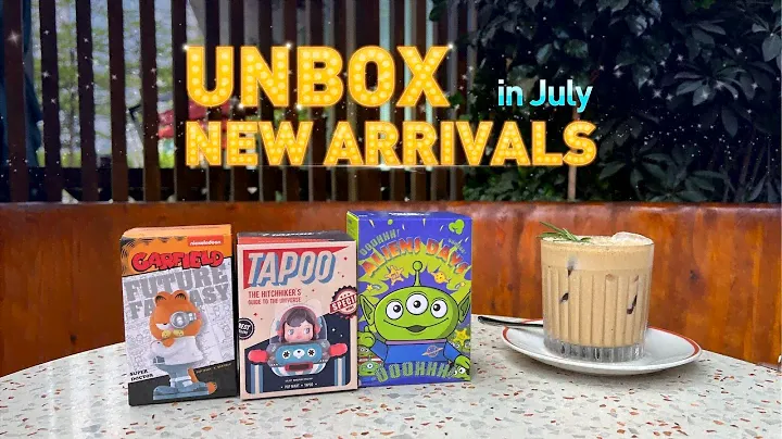 POP MART Australia unboxing selected new arrivals for this July