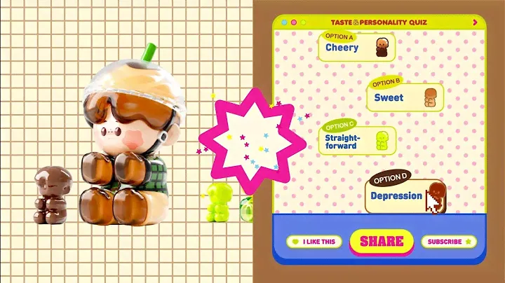 PINO JELLY Taste & Personality Quiz Series Figures