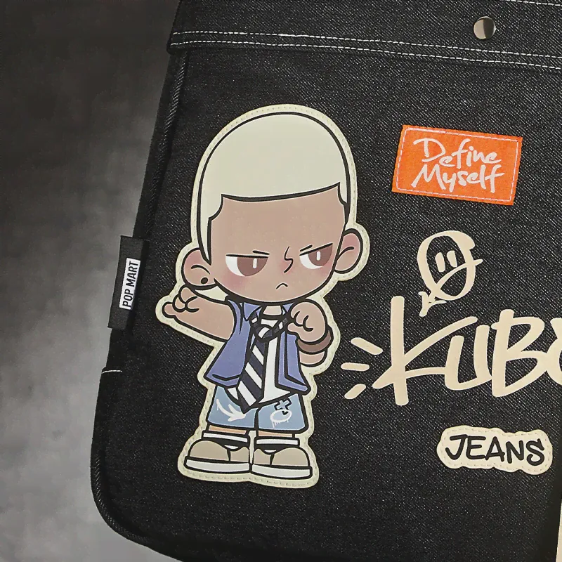 POP MART KUBO JEANS SERIES-сумка-мессенджер
