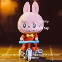 POP MART x LABUBU The Monsters Toys Clockwork Tricycle Mini Figure Designer Toy