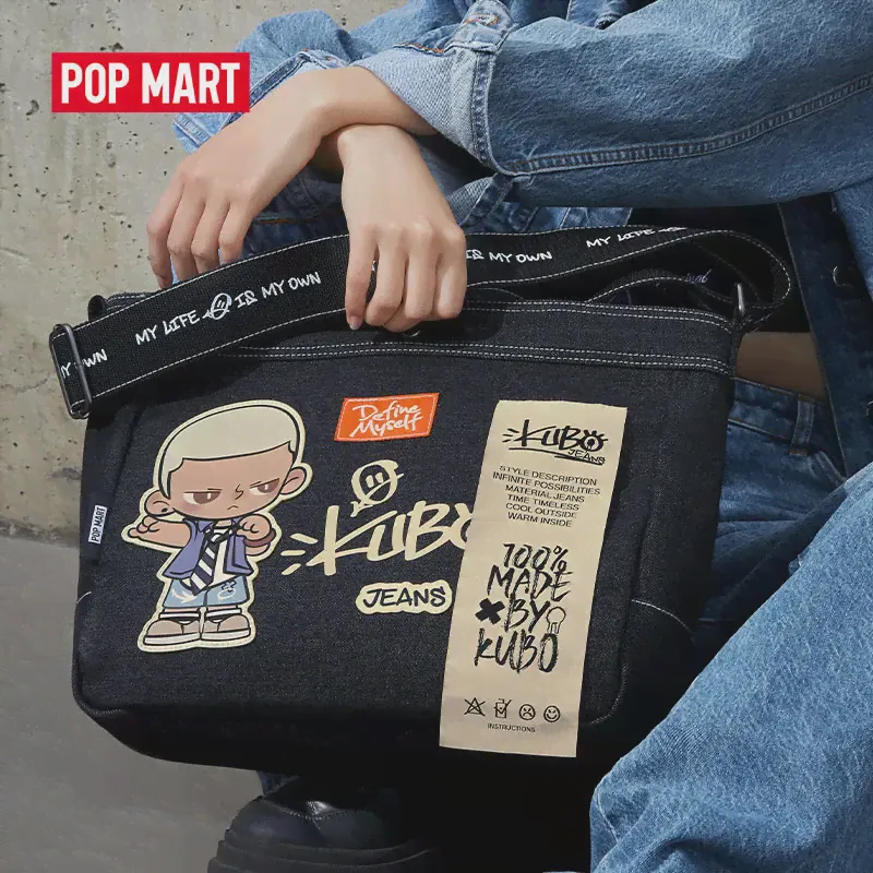 POP MART KUBO JEANS SERIES-сумка-мессенджер-1