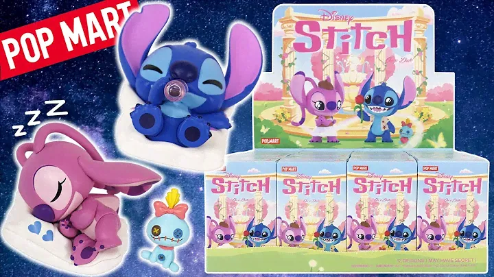 POP MART Disney Stitch on a Date Blind Box Unboxing FULL SET