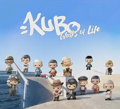 POP MART Kubo Walks of Life Серия Mystery Box Blind Box Милые фигурки Модная игрушка Подтвержденные куклы Подарок Классному мальчику