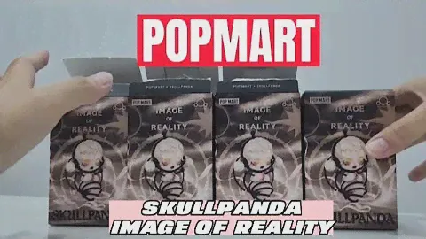 POPMART Roboshop ｜ SKULLPANDA Image of Reality Series Unboxing