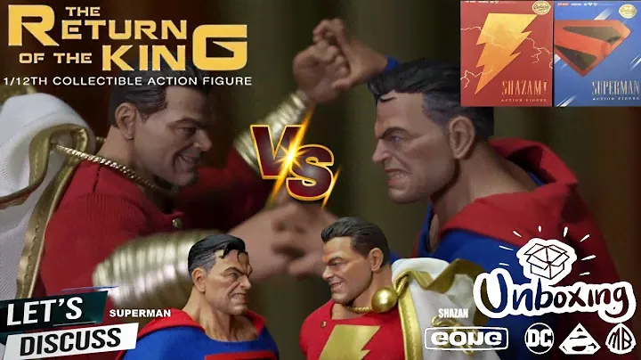 The Return Of The King - POP MART X Gong Studio 1/12 Kingdom Come - Superman and Shazam