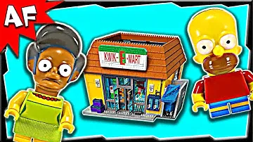Lego Simpsons KWIK E-MART 71016 Stop Motion Build Review