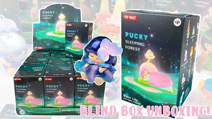 OPENING 9 POP MART PUCKY BLIND BOXES! Pucky Sleeping Forest Full Set Unboxing | MMM
