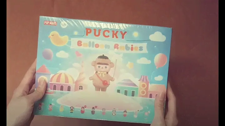 [UNBOXING] POPMART PUCKY: Balloon Babies Series FULL SET (ASMR?) [NO TALKING]