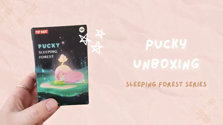 POP MART Pucky Blind Box Unboxing | Sleeping Forest Series