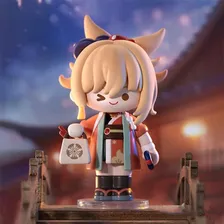 Коллекционная фигурка Слепая коробка /POP MART Genshin Impact Dress-Up Dreams Themed Chibi Series/Yoimiya