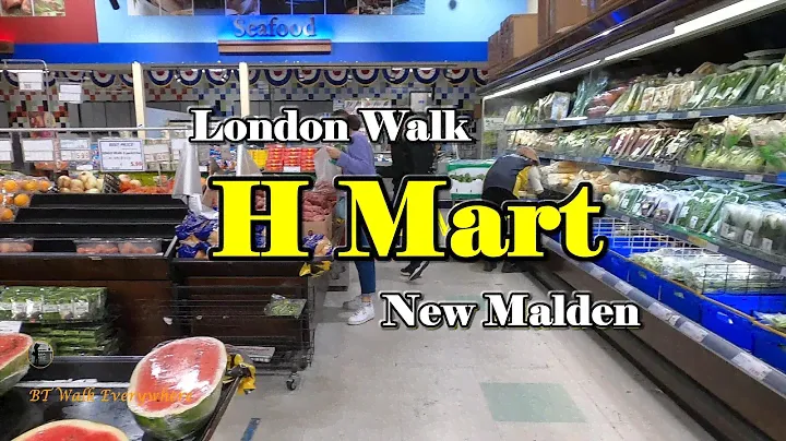 London Walk - H Mart/New Malden/Korean foods/Asian foods