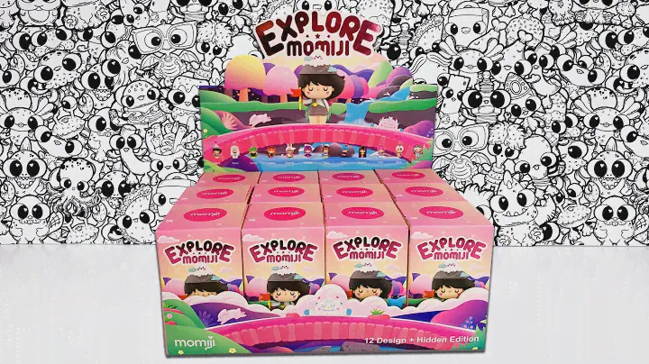 Pop Mart Exploring Momiji Blind Box Figures Opening ( Unboxing a Full Case )
