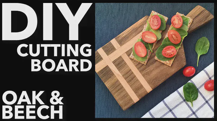 Разделочная доска из дуба и бука своими руками? | #DIY Oak, Beech #cutting #board