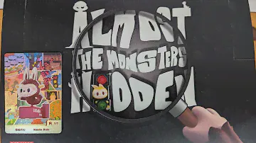 Unboxing PopMart The Monsters Almost Hidden - Sealed Box