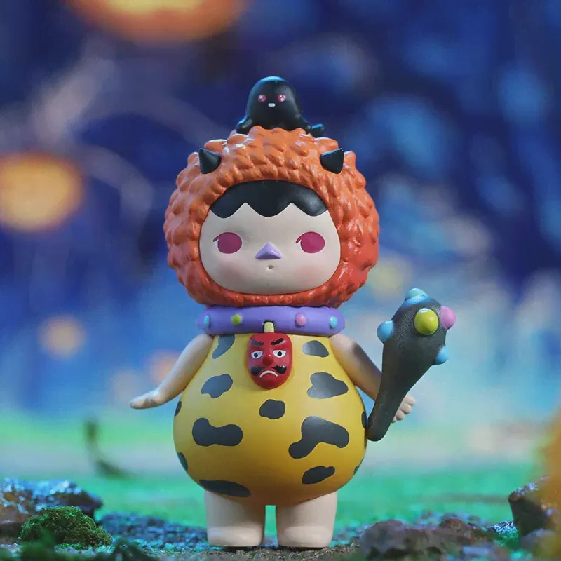 Оригинальные детские Игрушки Pop Mart PUCKY Monster, модель с подтверждением стиля, милые Аниме фигурки, Подарочная коробка сюрпризов (art.: 3920b7b10bded)-4