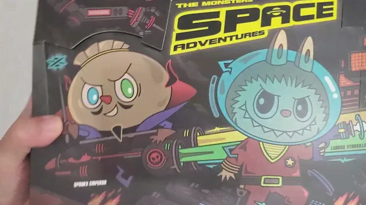 ASMR UNBOXING of Pop Mart The Monsters Space Adventures