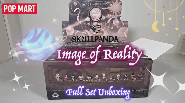 【POPMART】SKULLPANDA Image of Reality 🕰🪐🌊 - BLIND BOX FULL SET UNBOXING!!!