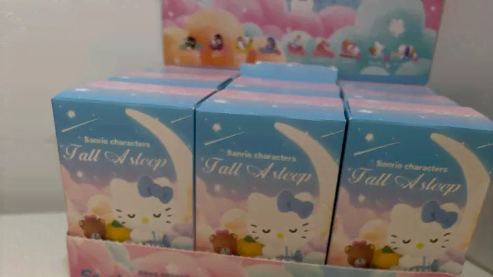 Unboxing Pop Mart’s Sanrio Fall Asleep Blind Boxes (Whole set)