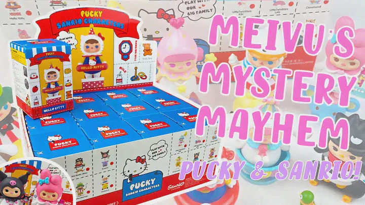 LET'S OPEN 12 POP MART PUCKY SANRIO BLIND BOXES! Full Case Unboxing | MMM ♡