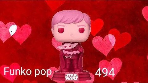 Фигурка Funko Pop! Star Wars Valentines : Luke Skywalker With Grogu