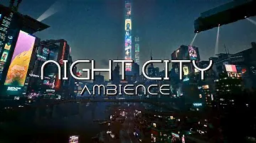 [ASMR] Night City Cyberpunk Ambience - 9 Hours