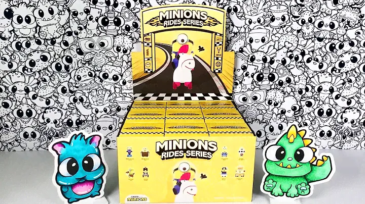 Pop Mart Minions Rides Series Blind Box Figures Opening (Unboxing Full Case)