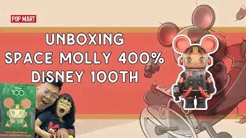 MEGA SPACE MOLLY DISNEY 100th ANNIVERSARY #popmart #unboxing #toyreviews #toys  @POPMARTOFFICIAL