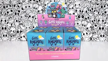 Pop Mart Coarse Little Voyagers Let's Go Art Toys Blind Box Opening ( Unboxing a Full Case )