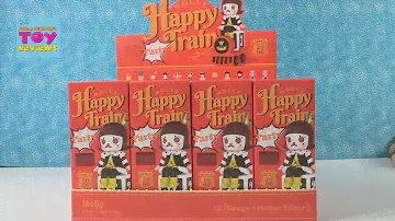 Molly Happy Train Party Blind Box Figures Unboxing Review PopMart | PSToyReviews