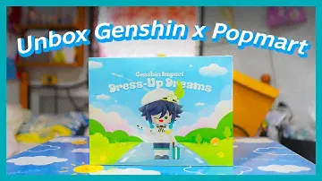 แกะกล่องจุ่ม Genshin Dress-Up Dreams จาก Pop Mart ยกกล่อง | @fuukana-tv