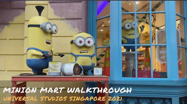 Universal Studios Singapore Minion Mart Walkthrough 2021