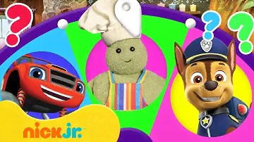 Spin the Tiny Chef Wheel! #2 👩‍🍳 w/ PAW Patrol, Blaze & MORE! | Games for Kids | Nick Jr.