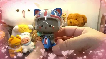 Unboxing Peach & Goma and Sanrio Characters Fall Asleep Series