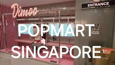 WOW ! I Visited Singapore's BIGGEST And NEWEST Popmart At ION Orchard ! Ft Pink Train Station !