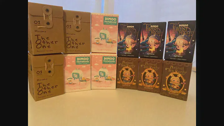 [Unboxing] PopMart - Dimoo, Hirono, Pucky - Surprisingly shock - ToysofPan
