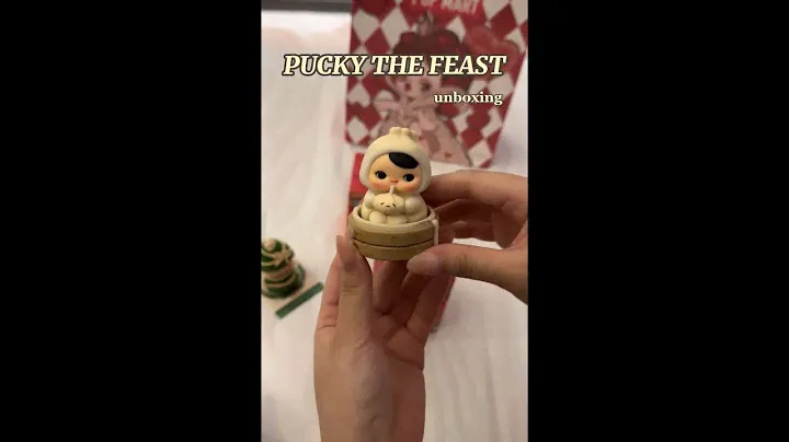Pucky the Feast 🍜🍲 | Blind Box unboxing #popmart #blindbox #fyp