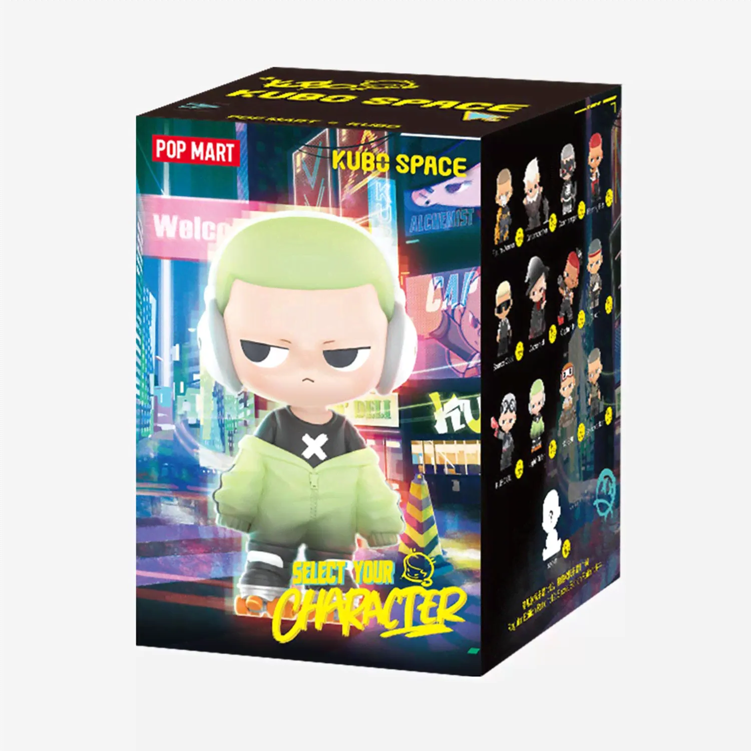Коллекционная фигурка Pop Mart сюрприз Kubo Select Your Character, ПОП МАРТ-0
