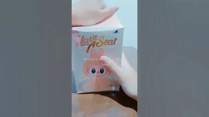 #labubu #popmart unboxing labubu v2 have a seat blind box the monsters fake labubu