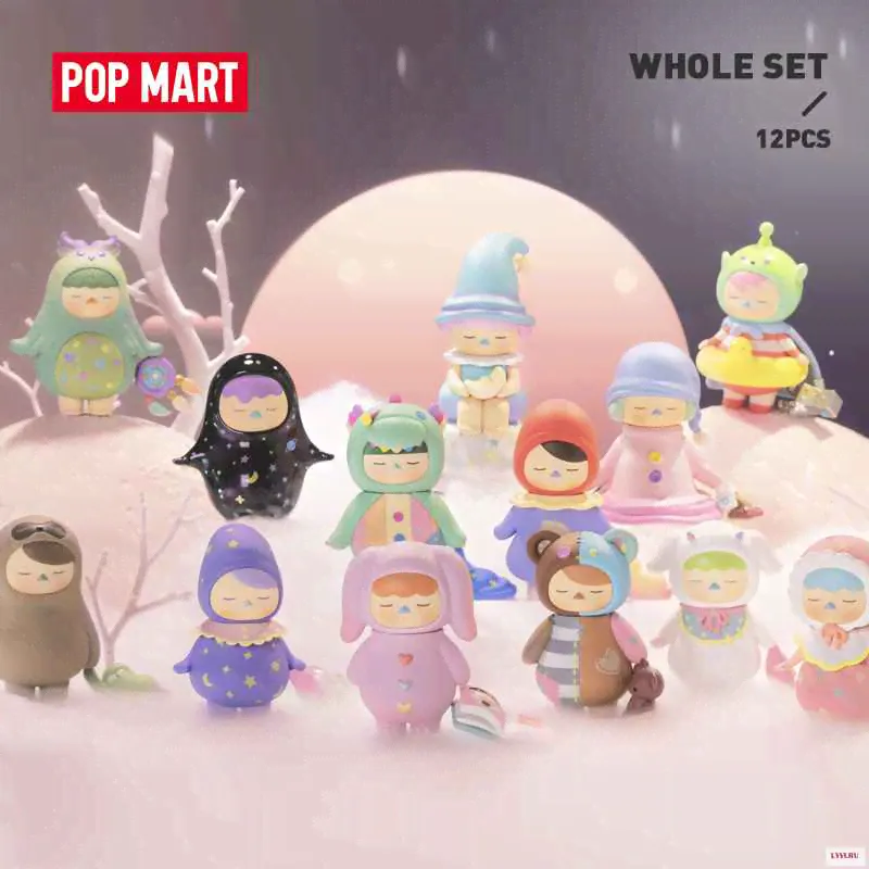 POP MART Pucky спящие Младенцы для всей коробки художественные фигурки двоичные экшн