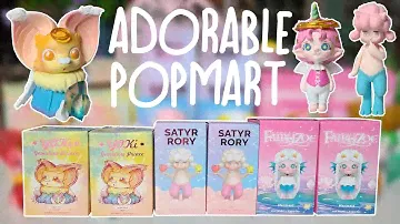 Adorable Popmart Blind Box Unboxing (Satyr Rory, Fairy Zoe & Gemstone Prince)