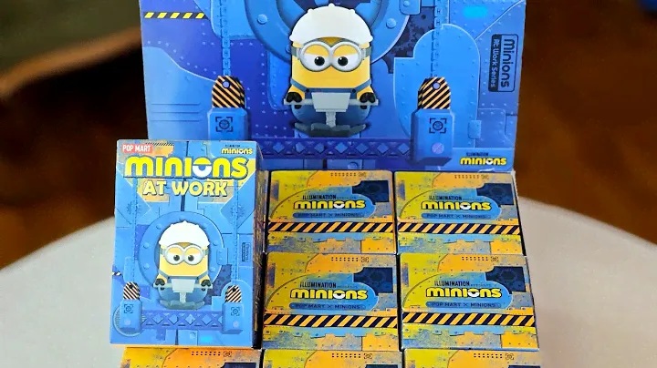 Pop Mart: Minions at Work blindbox CASE!