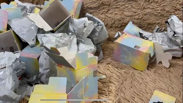 Pop mart Yuki 04 full set unpacking // Распаковка с мамой