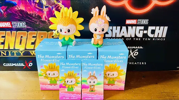 Pop Mart Labubu The Monsters Flower Elves Helianthus Sun Flower & Cherry Blossoms Figures Review